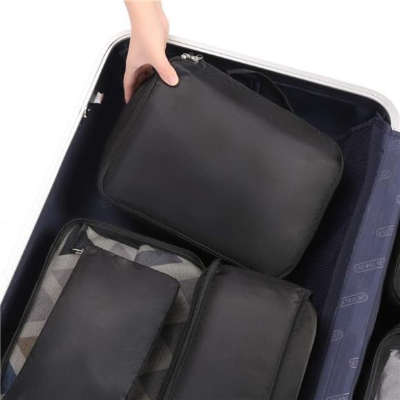 8 Set Packing Cubes Luggage Packing Organizers for Travel Accessories - Picture 6 of 6